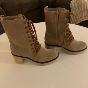 Boutique combat boots. Size 7. Never worn.